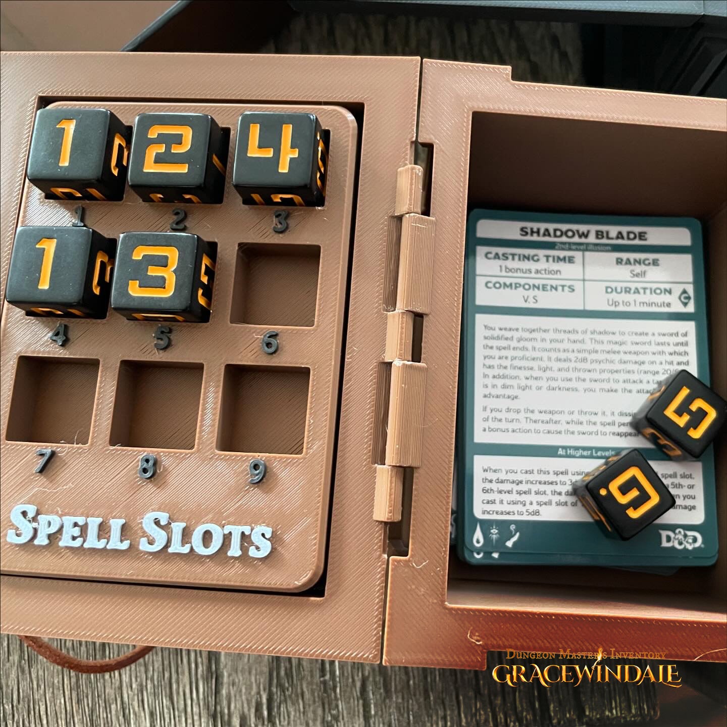 Dice Case & Spell Slot Tracker
