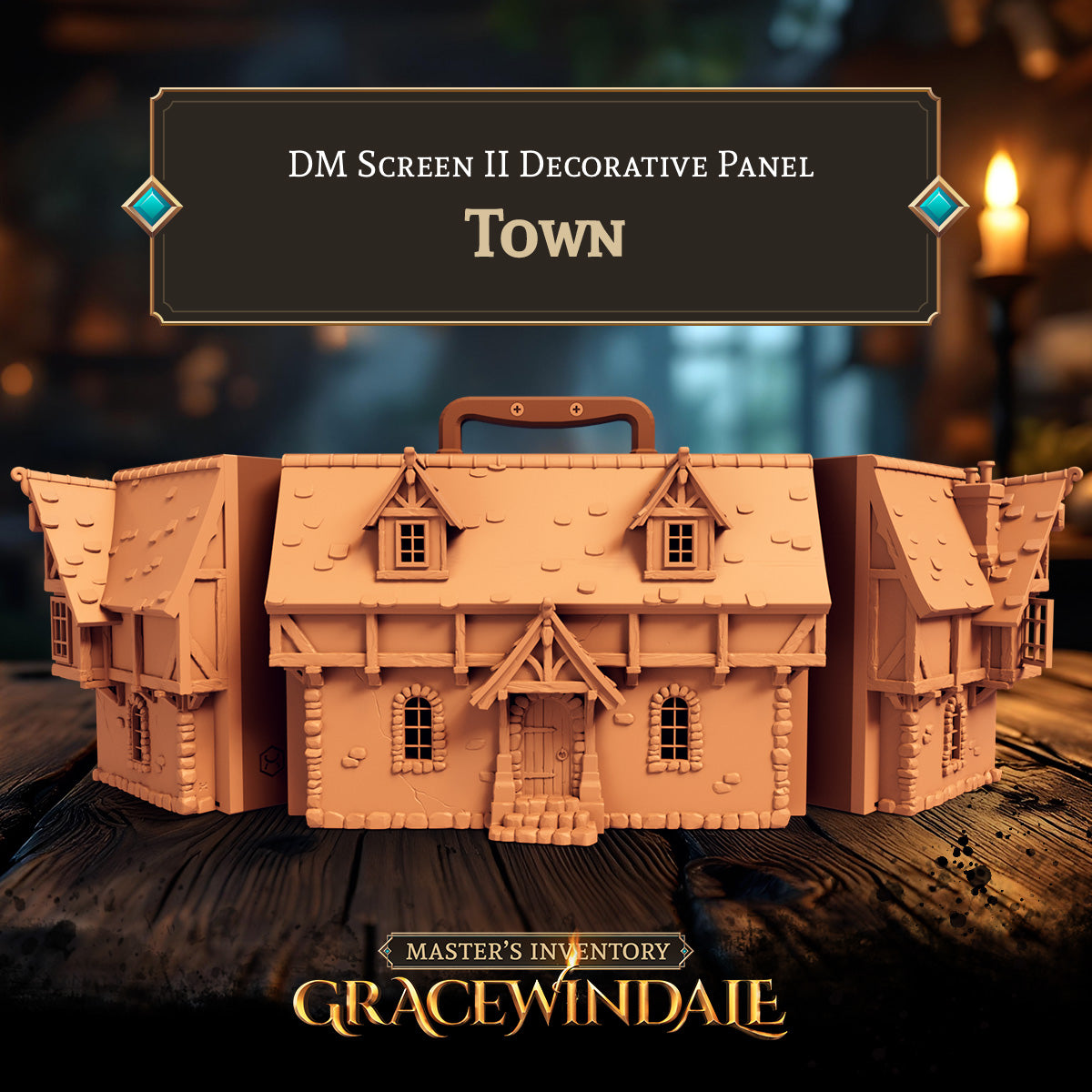 Town Decorative Panel