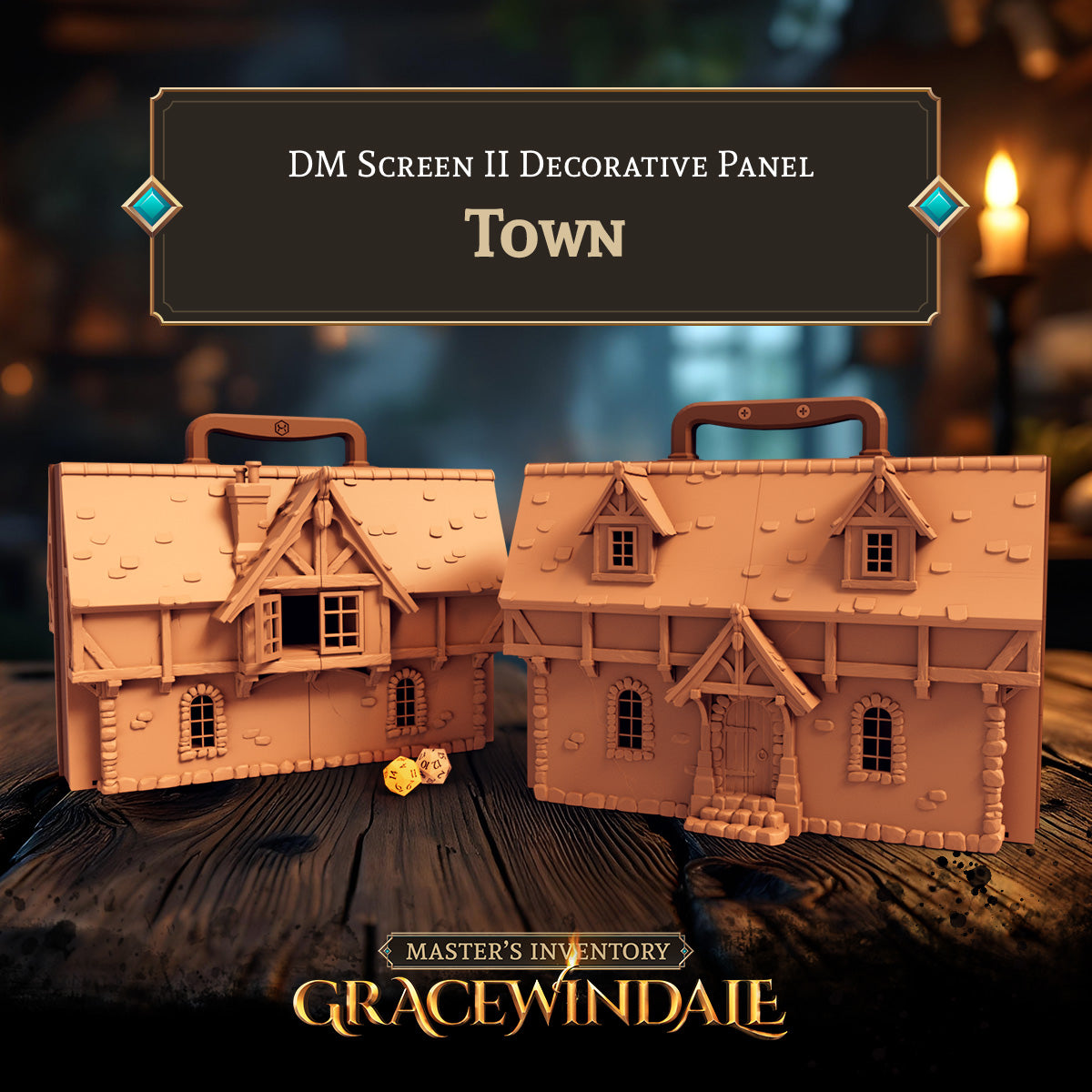 Town Decorative Panel