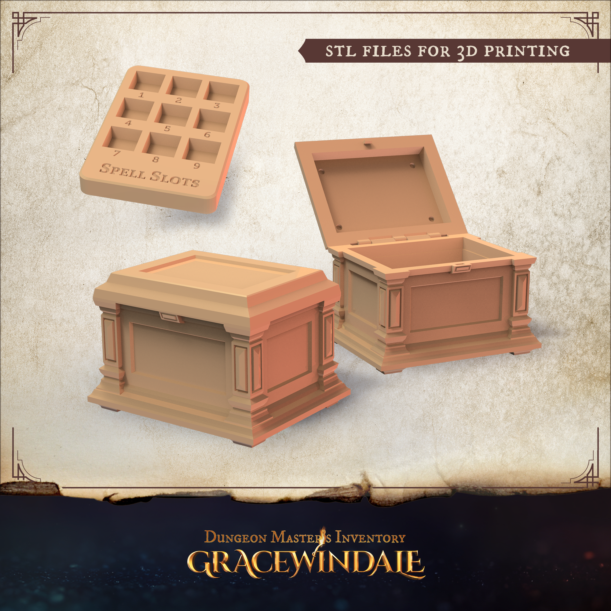 Dice Case & Spell Slot Tracker