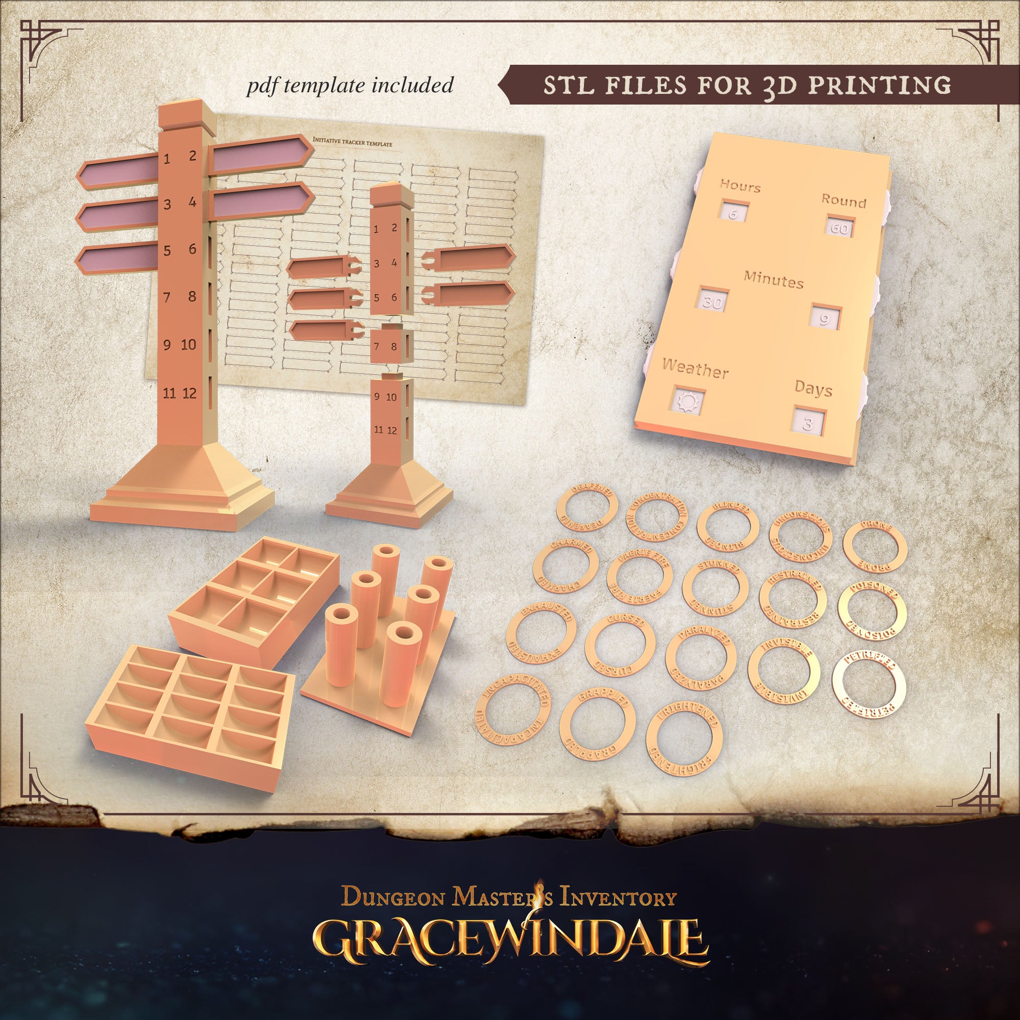 Trackers for TTRPG