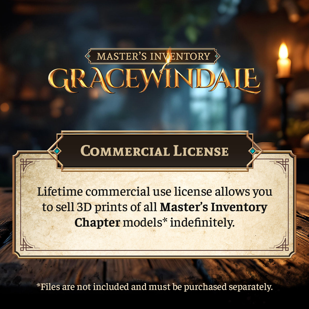 Master’s Inventory Commercial License